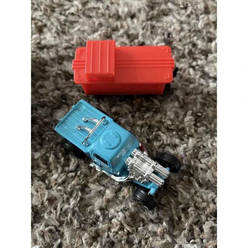 Small Toy Cars Plastic Train Figures Lot